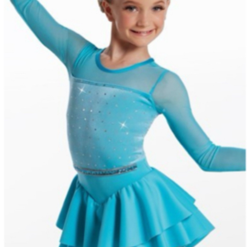 Kids Blue Sparkle Costume
